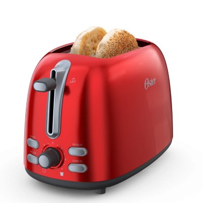 Oster® 2-Slice Toaster, Candy Apple Red