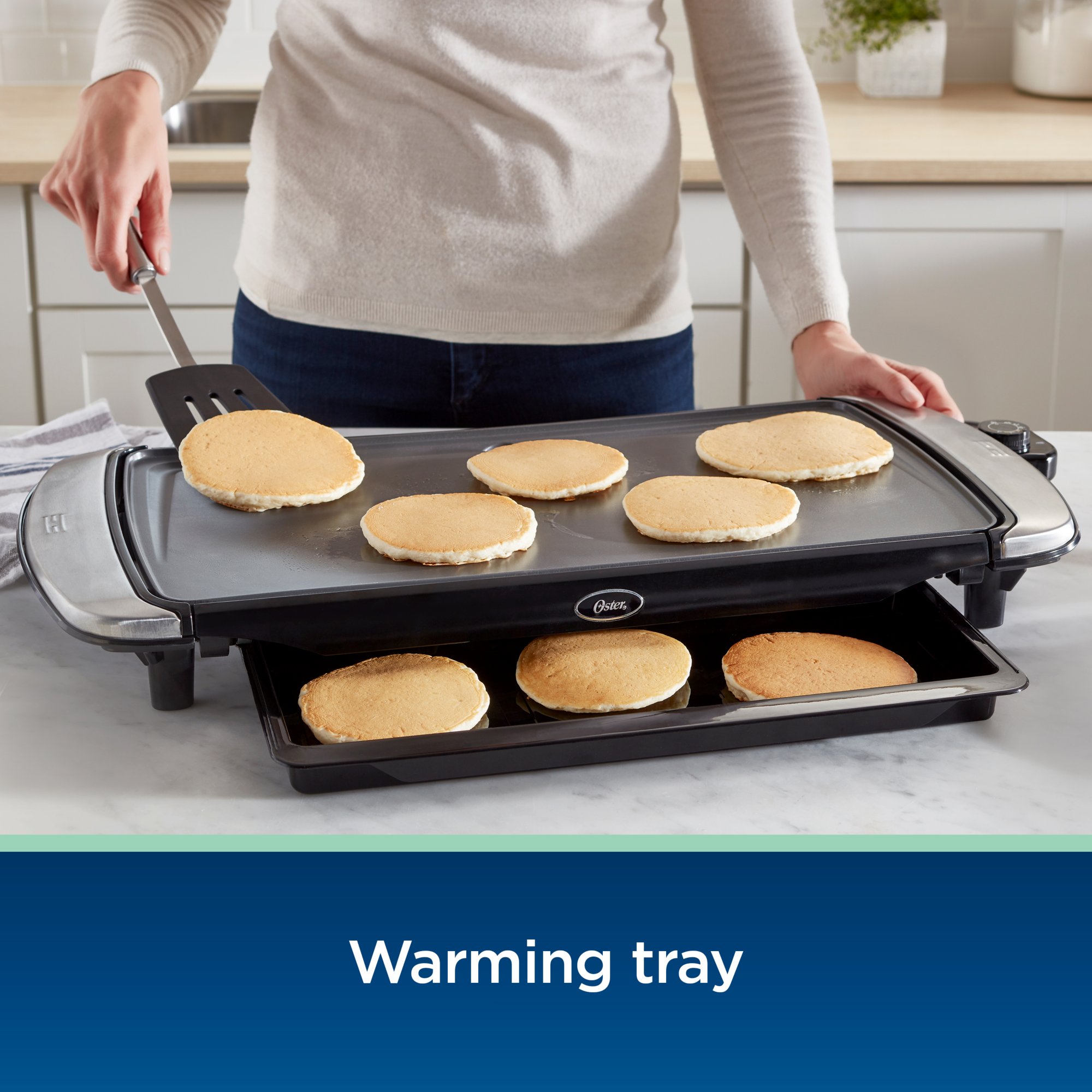Oster® DiamondForce™ 10-Inch x 20-Inch Nonstick Electric Griddle
