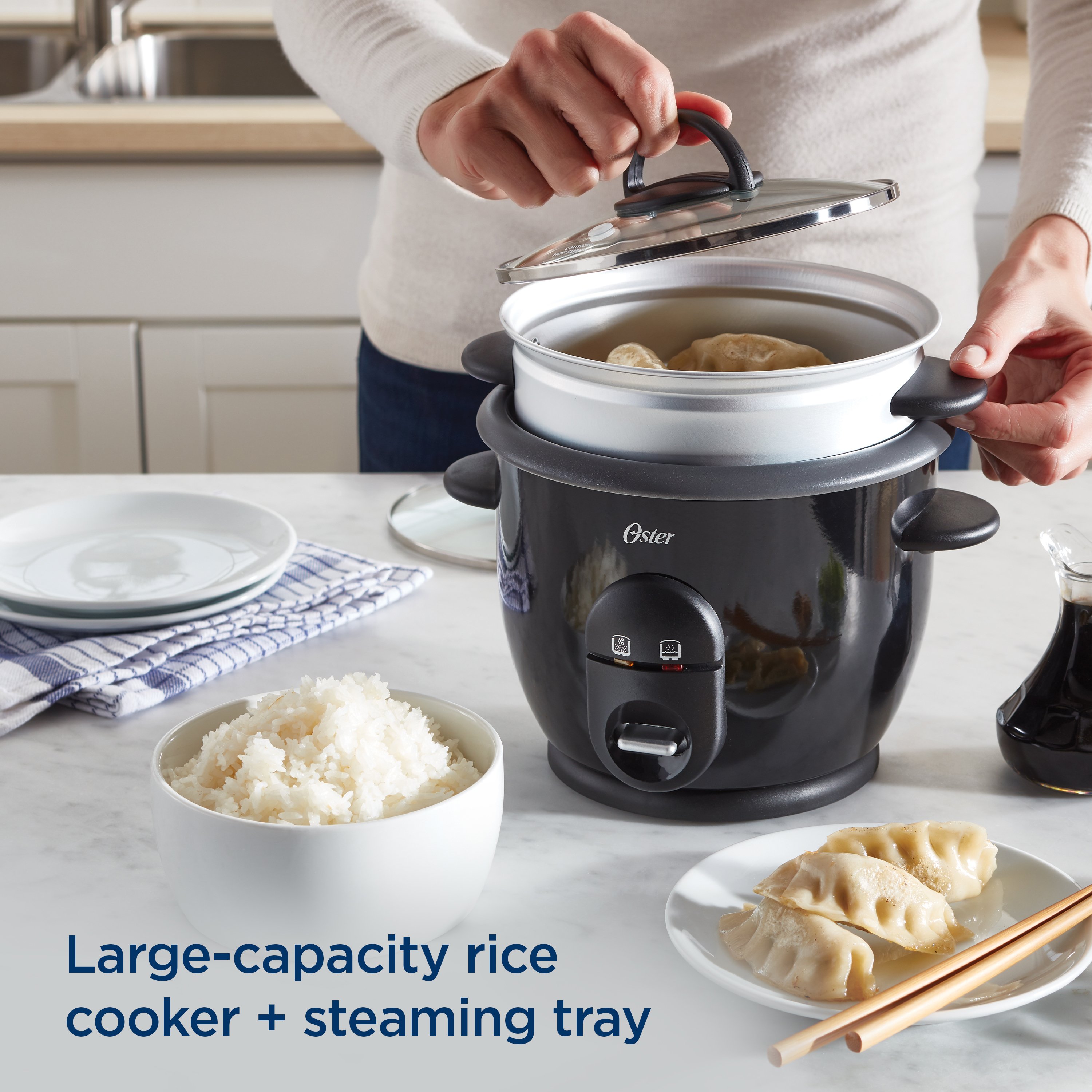 Oster 6 Cups Residential Rice Cooker in the Rice Cookers