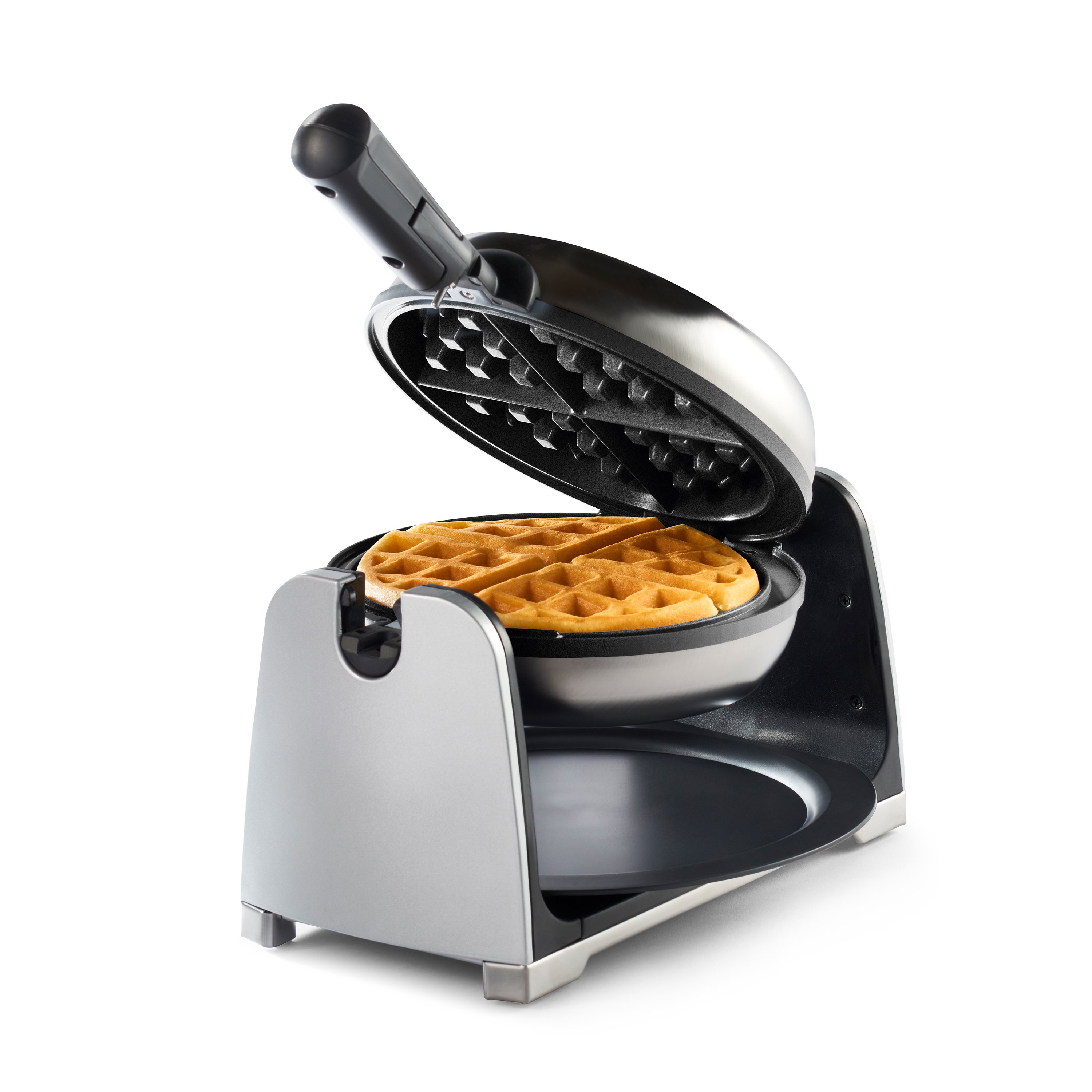 How do I clean my waffle maker?