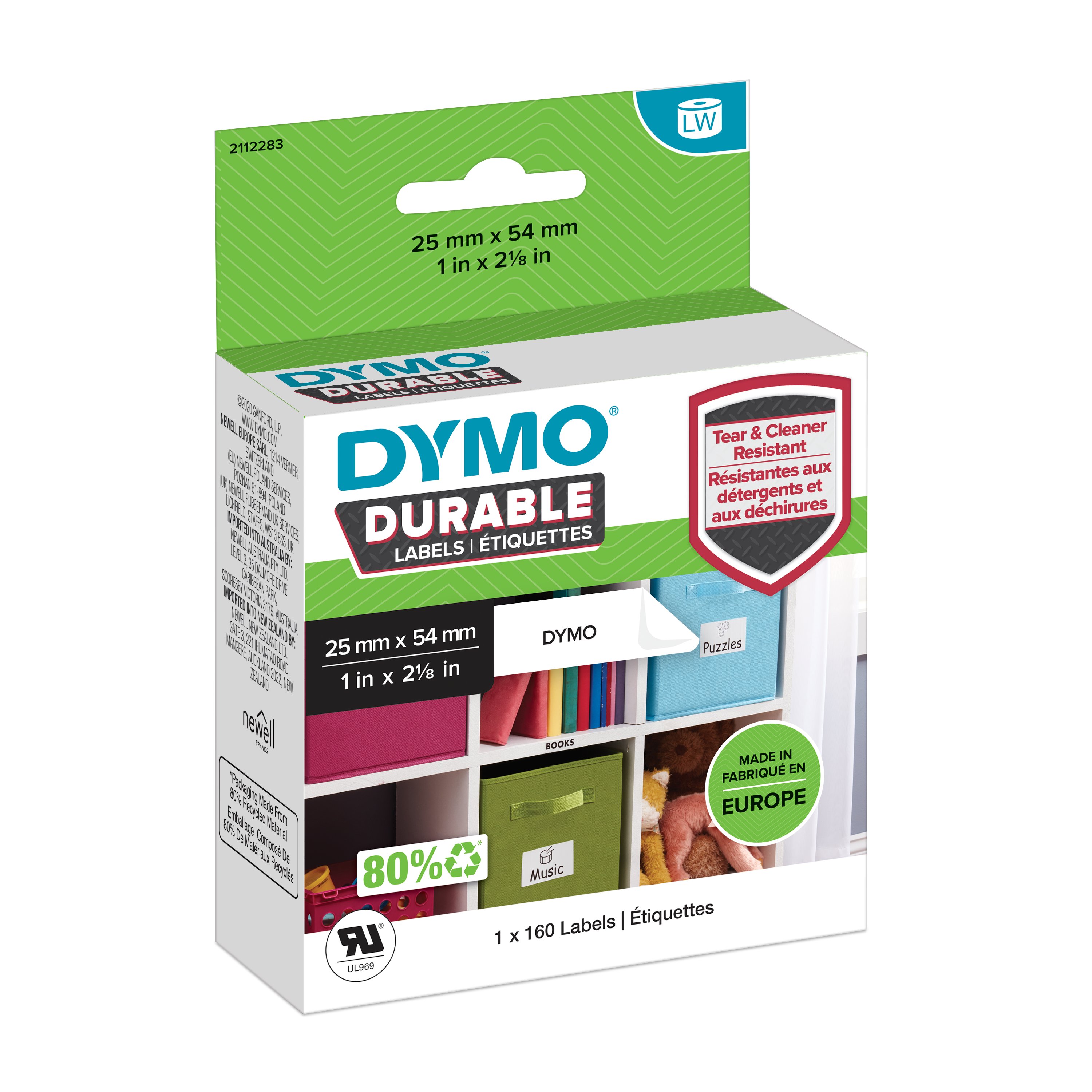 DYMO LabelWriter Durable Industrial Labels Dymo SE