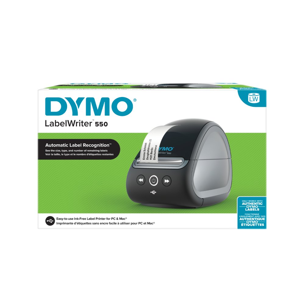 Imprimante d'étiquettes DYMO Label Writer LW5 XL - Imprimantes d'étiquettes