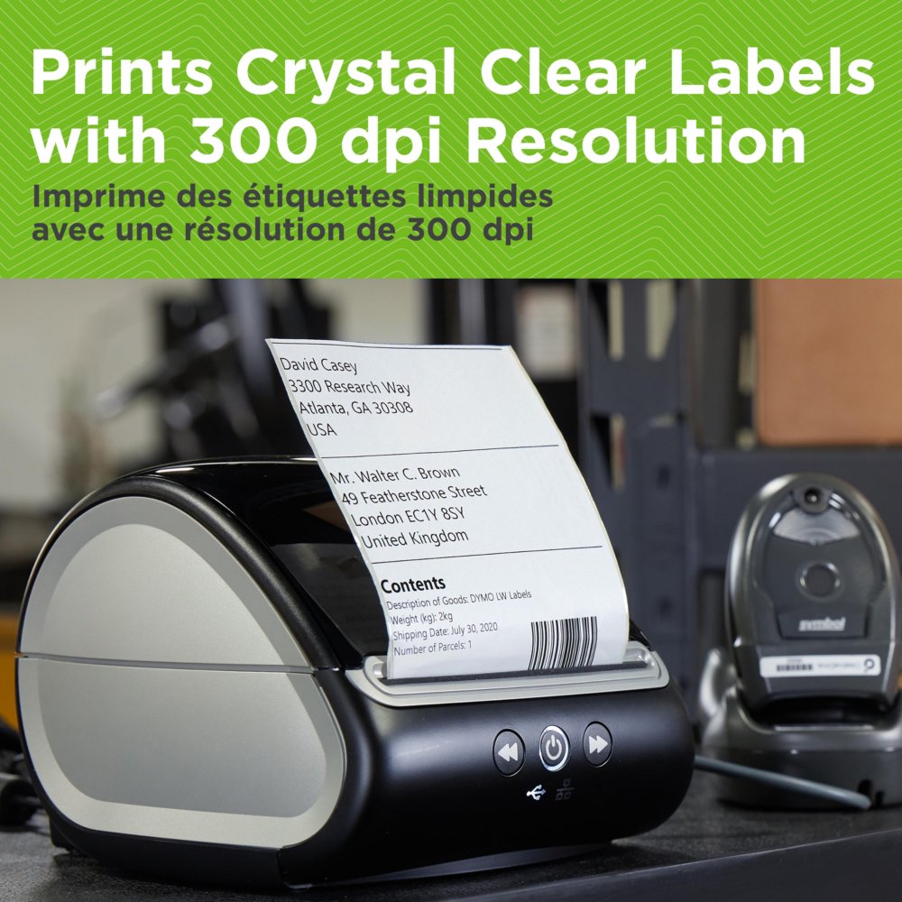 Dymo ® LabelWriter™ 5XL, Imprimante d'étiquettes Noir/gris