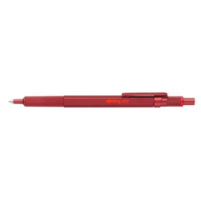 schwarze und rote Tinte Mehrfarbiger rOtring 600 3-in-1-Schreibgerät mit Kugelschreiber und Druckbleistift 0,5-mm | Silber Kugelschreiber mit 2 feinen Spitzen | 1 Druckbleistift mit Spitze 