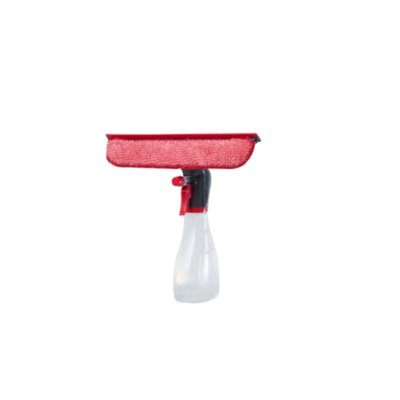 Spray Bottle with Microfiber Pad and Squeegee