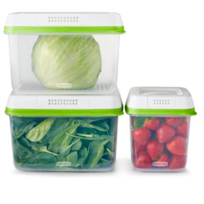 FreshWorks™ Produce Savers, Produce Storage Container Sets