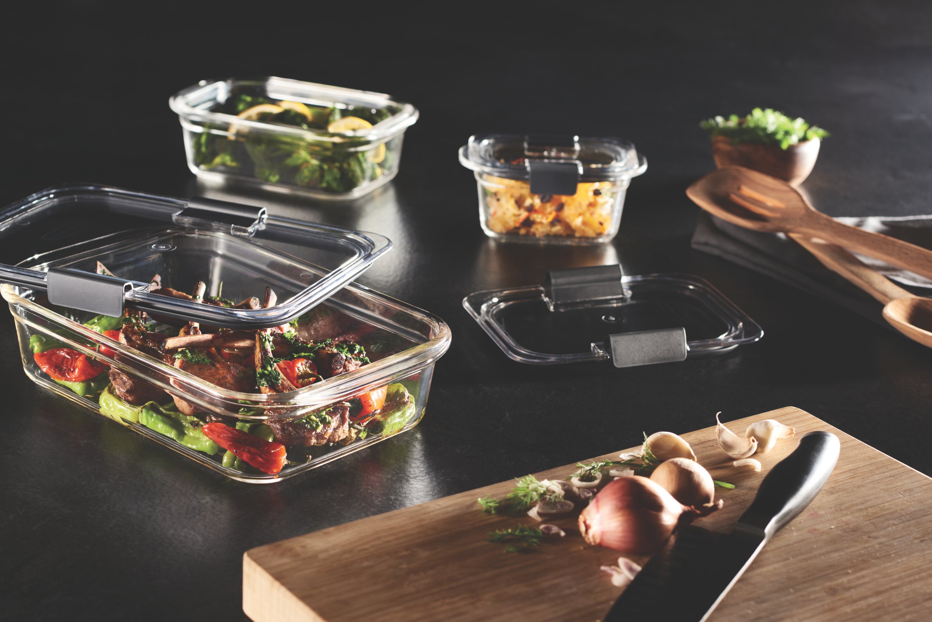 Rubbermaid Brilliance 10-pc. Glass Food Storage Container Set