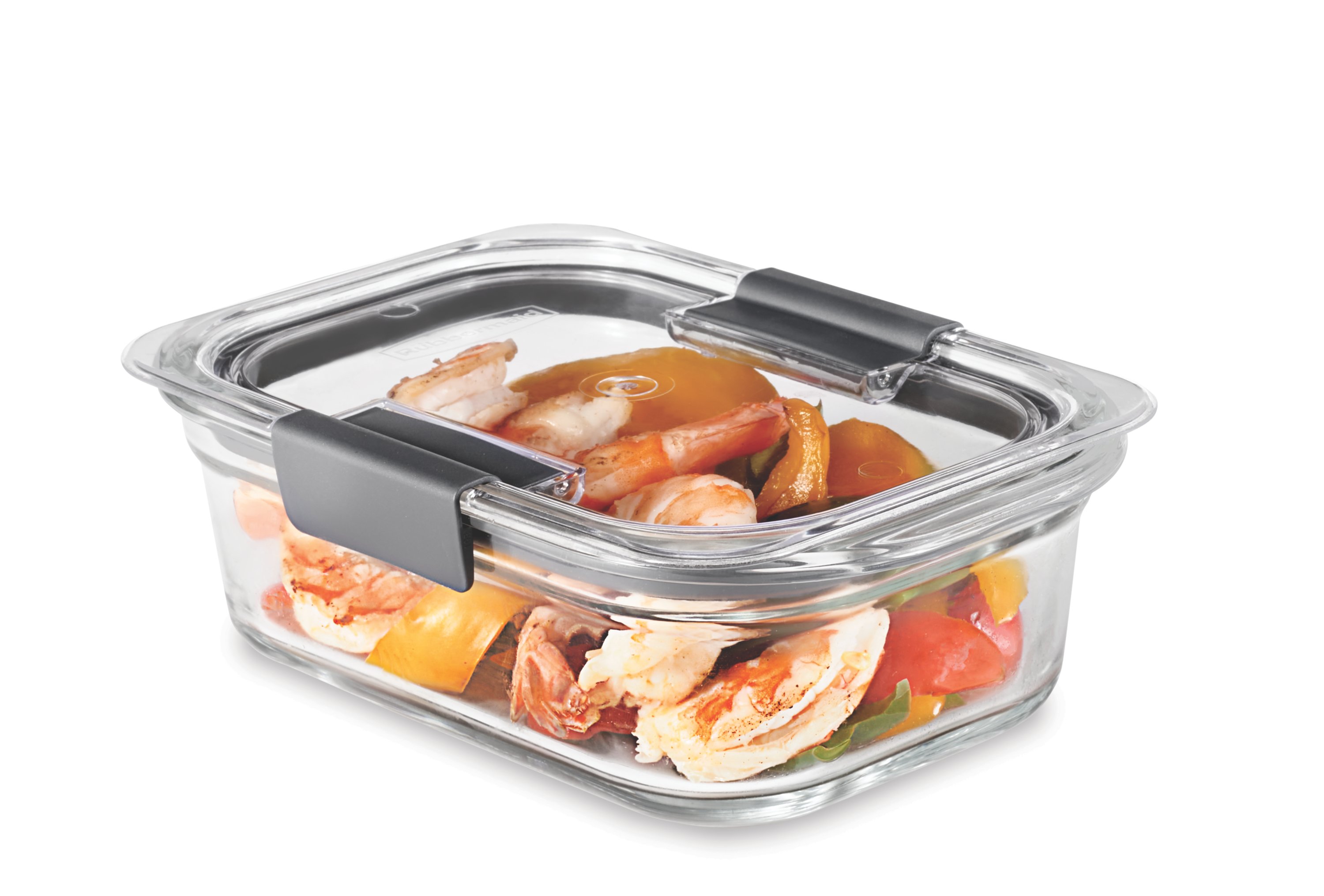 Rubbermaid Brilliance Rectangular Lunch/Sandwich Food Storage Containers, 3  pc - Harris Teeter