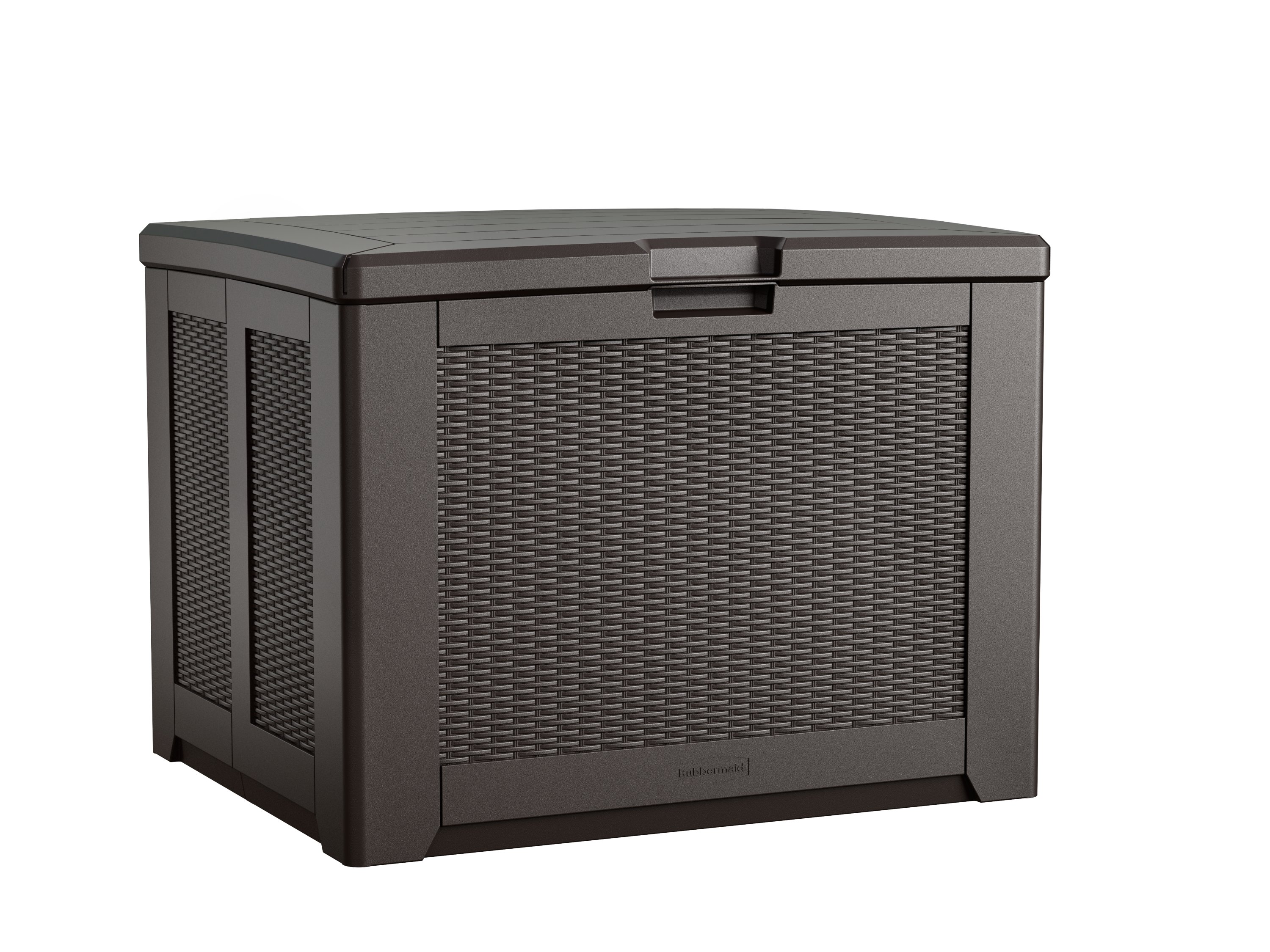 Rubbermaid Outdoor Deck Box, Extra Large, Weather Resistant, Gray for Lawn,  Garden, Pool, Tool Storage, Home Organization