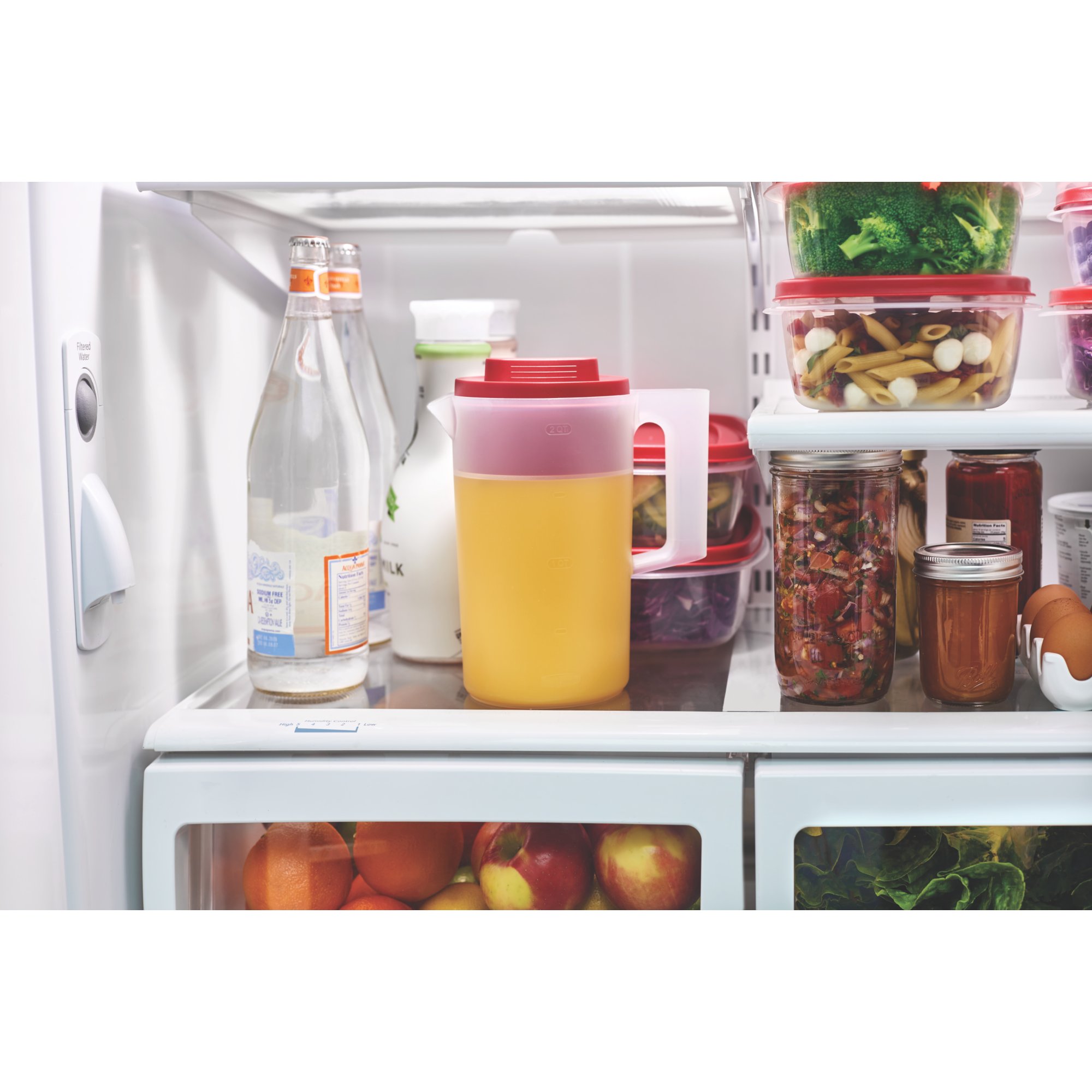 https://s7d9.scene7.com/is/image/NewellRubbermaid/2122587-rubbermaid-food-storage-simply-pour-pitcher-2qt-red-refrigerator-with-food-lifestyle?wid=2000&hei=2000