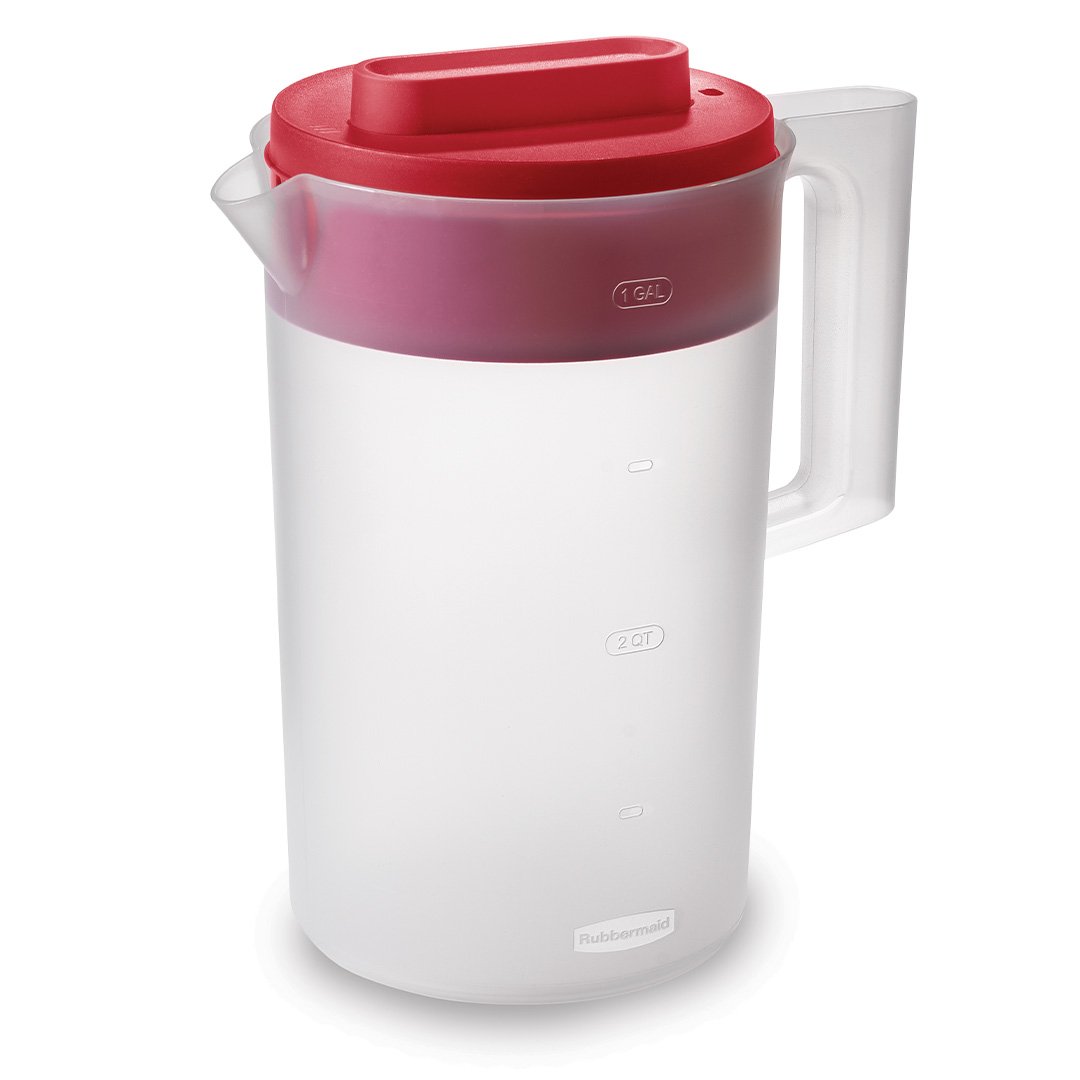 Water Pitcher, Tea Pitcher with Lid, Drink Container, Pitchers Beverage  Pitchers, Juice Containers With Lids For Fridge, Plastic Pitchers, Ice Tea