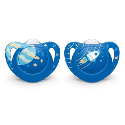NUK Orthodontic Pacifiers, 0-6 Months