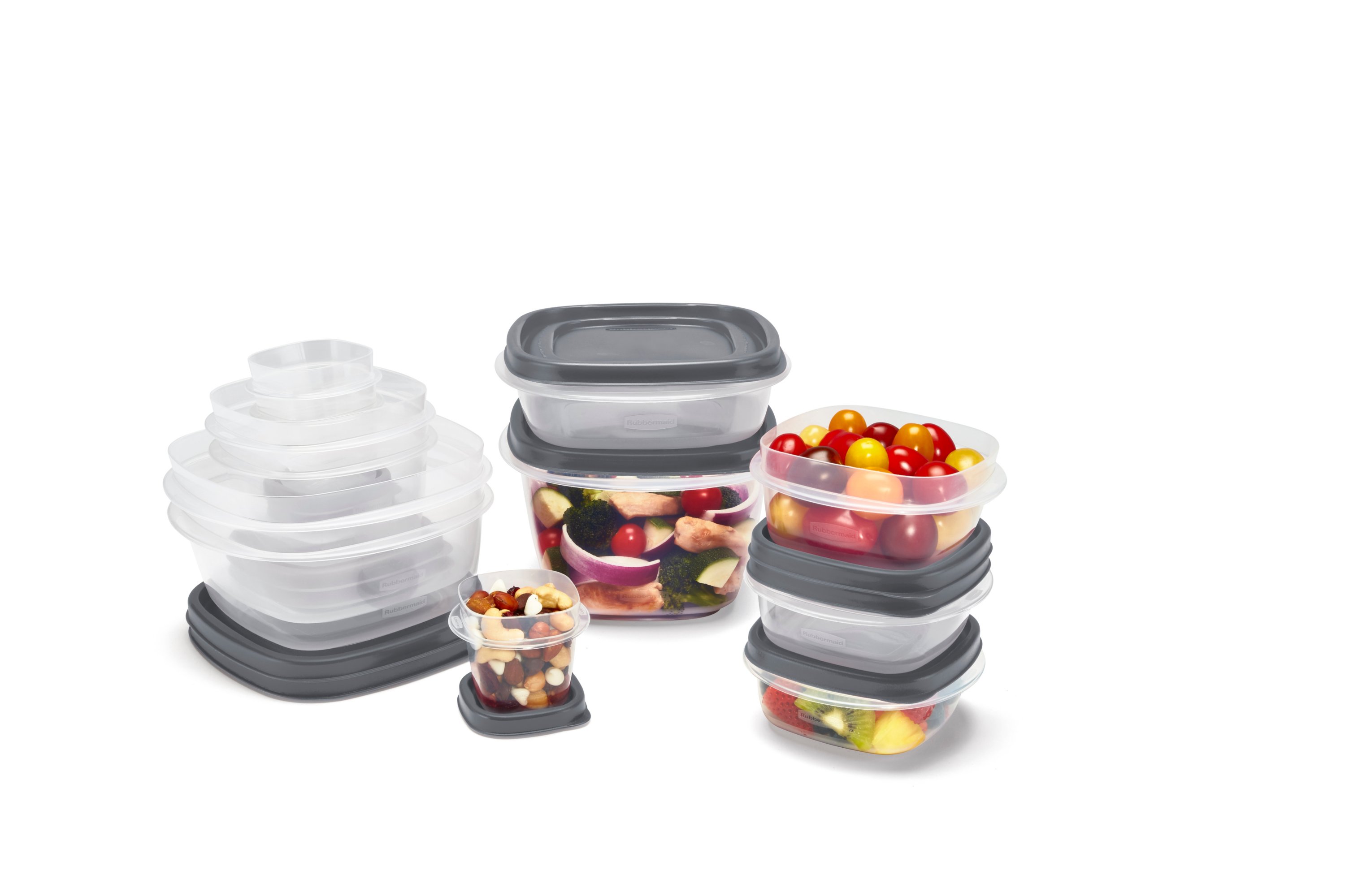 Rubbermaid Easy Find Lids Food Storage Containers with SilverShield An –  Openbax