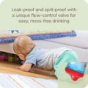 leak proof and spill with a unique flow control valve for mess free drinking image number 3