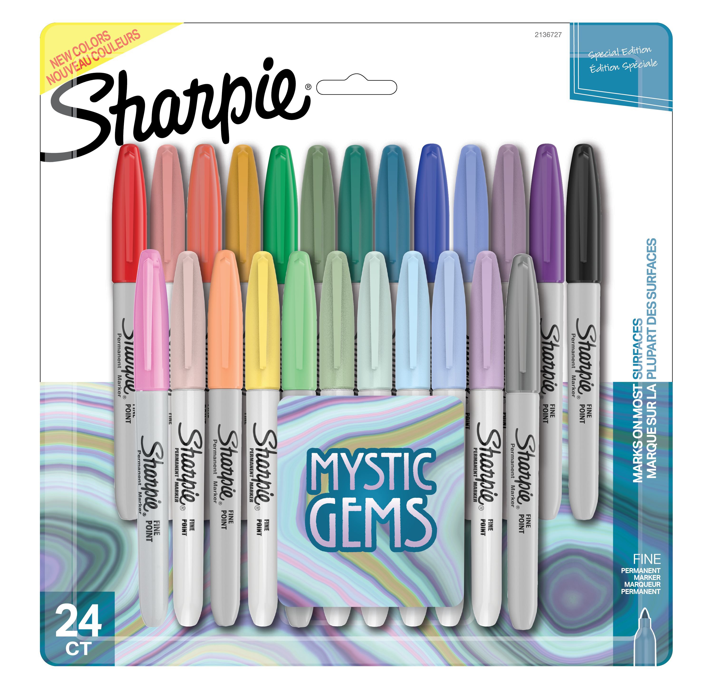 Sharpie Permanent Markers, Fine Point 