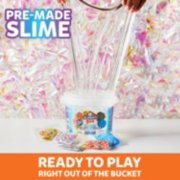 glassy clear deluxe pre made slime ready to play right out of the bucket image number 3