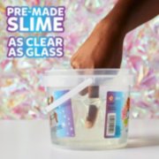 bucket of pre made slime as clear as glass image number 6