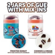 2 Jars of Gue with mix ins include frosted donut with fake chocolate crumbles and cookies and cream with fake cookie toppings image number 4