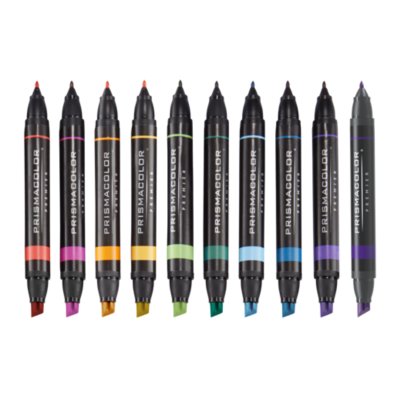 Sanford Prismacolor Double-Ended Art Markers Pack of 6 Markers