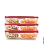 sectioned food containers with lids image number 4