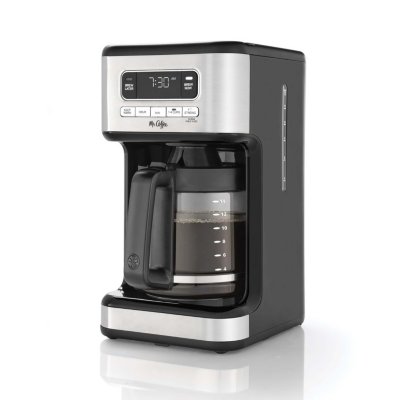 Mr. Coffee 5-Cup Programmable Coffee Maker, 25 oz. Mini Brew, Brew Now or  Later