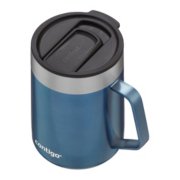 travel mug with handle in blue image number 2