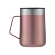 travel mug with handle in rose gold image number 4