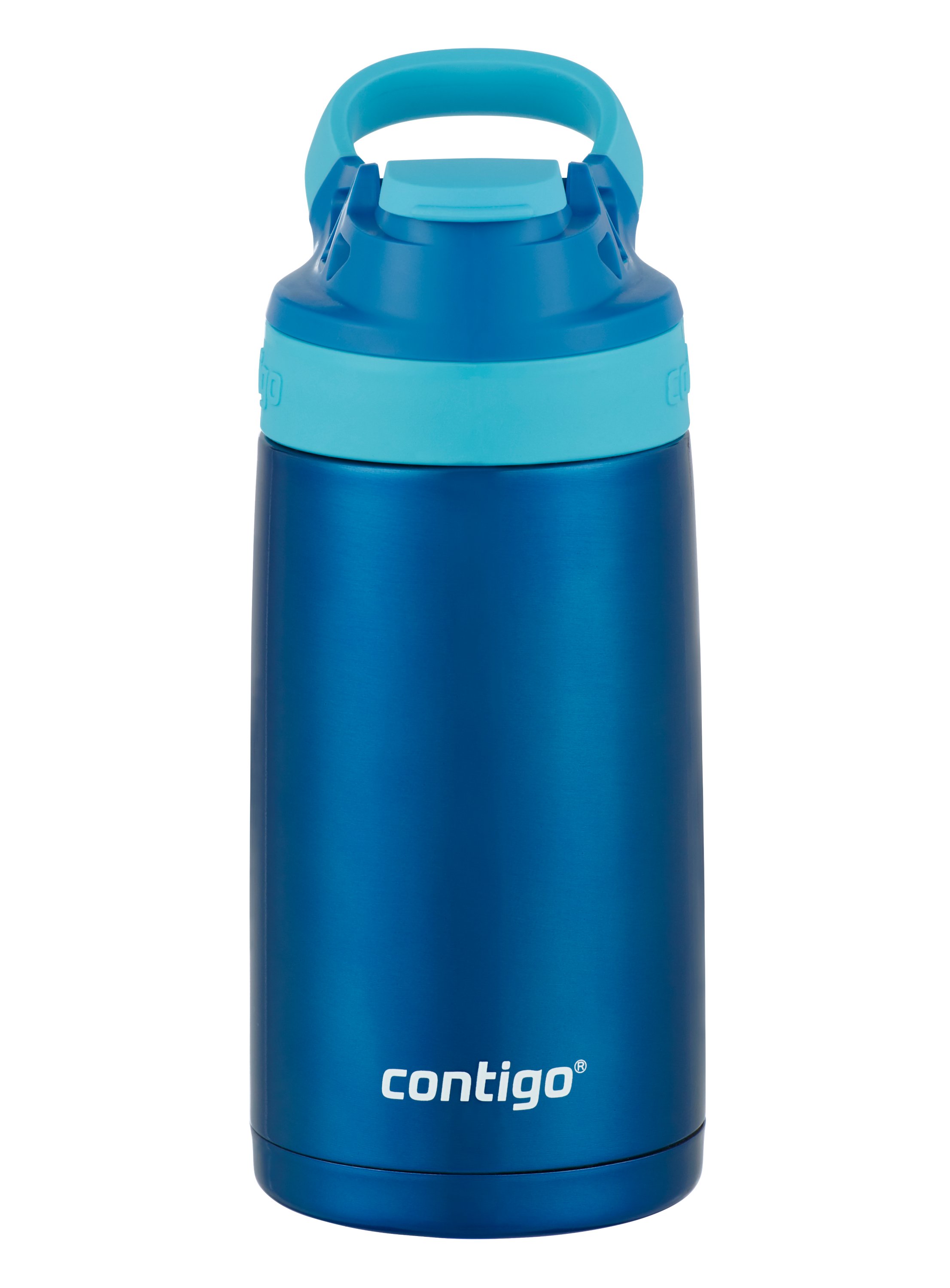 Contigo Kids Stainless Steel Water Bottle 13oz Blue/Green