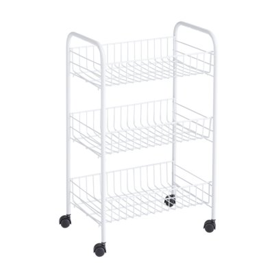 Rubbermaid 4-Tier Heavy Duty Wire Shelf, Satin Nickel, Easy Assemble with  Hardware Included, for Food/Laundry/Closet Home Storage Use