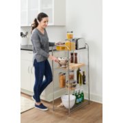 woman standing in kitchen with freestanding organizer image number 5