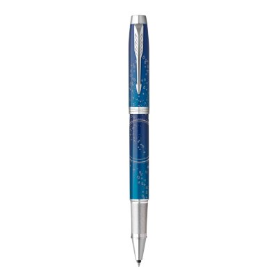 Penna Parker IM Achromatic: blu, medio • KartoClick