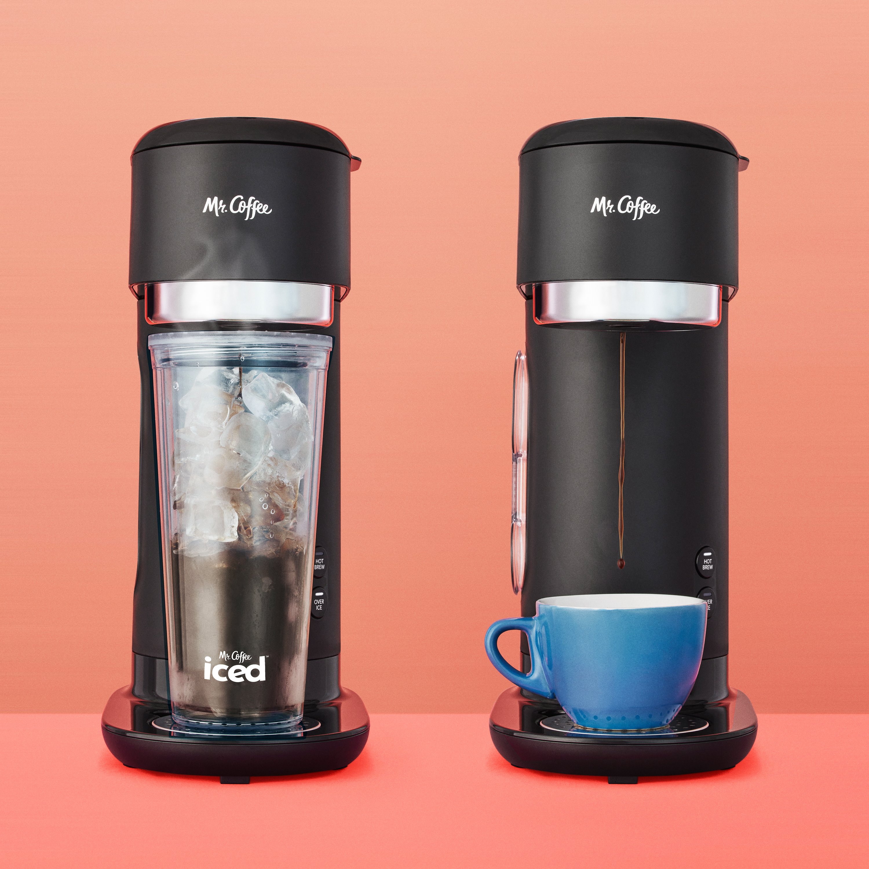 Mr. Coffee 4-in-1 Single-Serve Latte, Iced, and Hot Coffee Maker