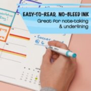 Lifestyle shot of person using dual-ended markers image number 3