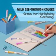 Lifestyle shot of person using dual-ended markers image number 4