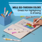 Lifestyle shot of person using dual-ended markers image number 4