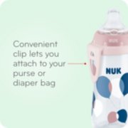 convenient clip lets you attach to your purse or diaper bag image number 4