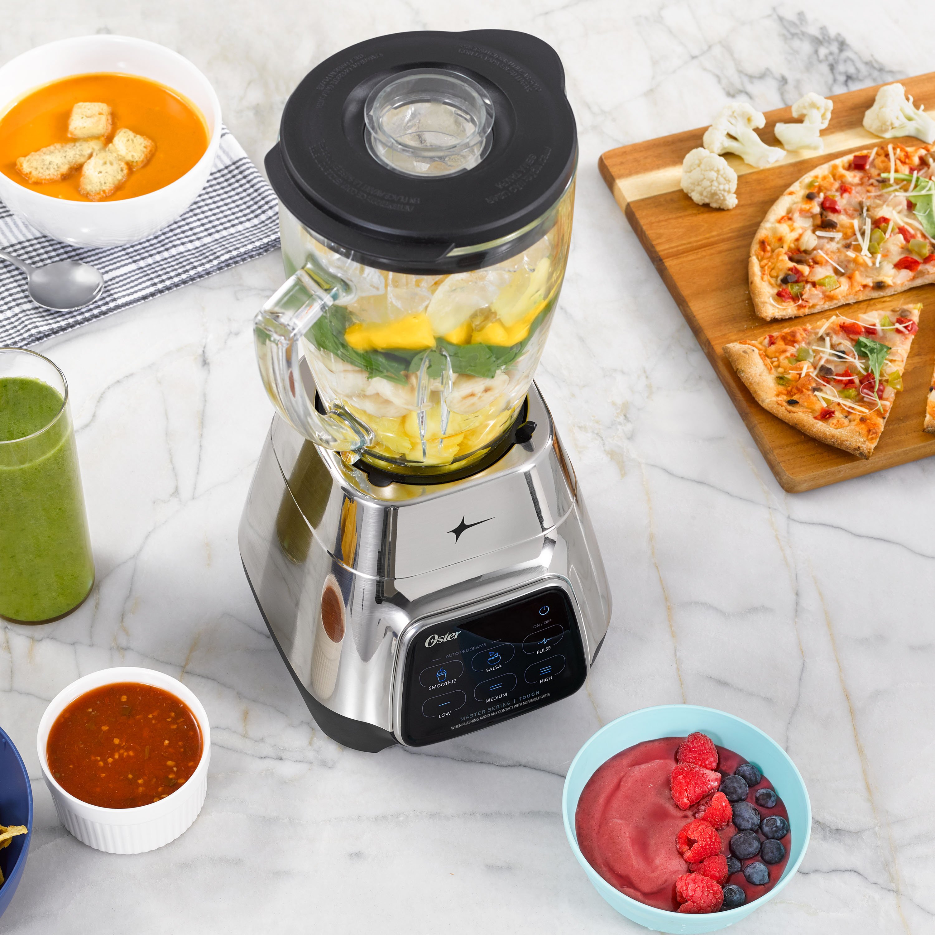 Oster® 10-Cup Food Processor with Easy-Touch Technology