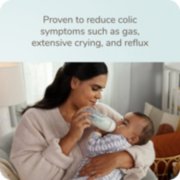 proven to reduce colic symptoms such as gas, extensive crying, and reflux anti colic baby bottle image number 2