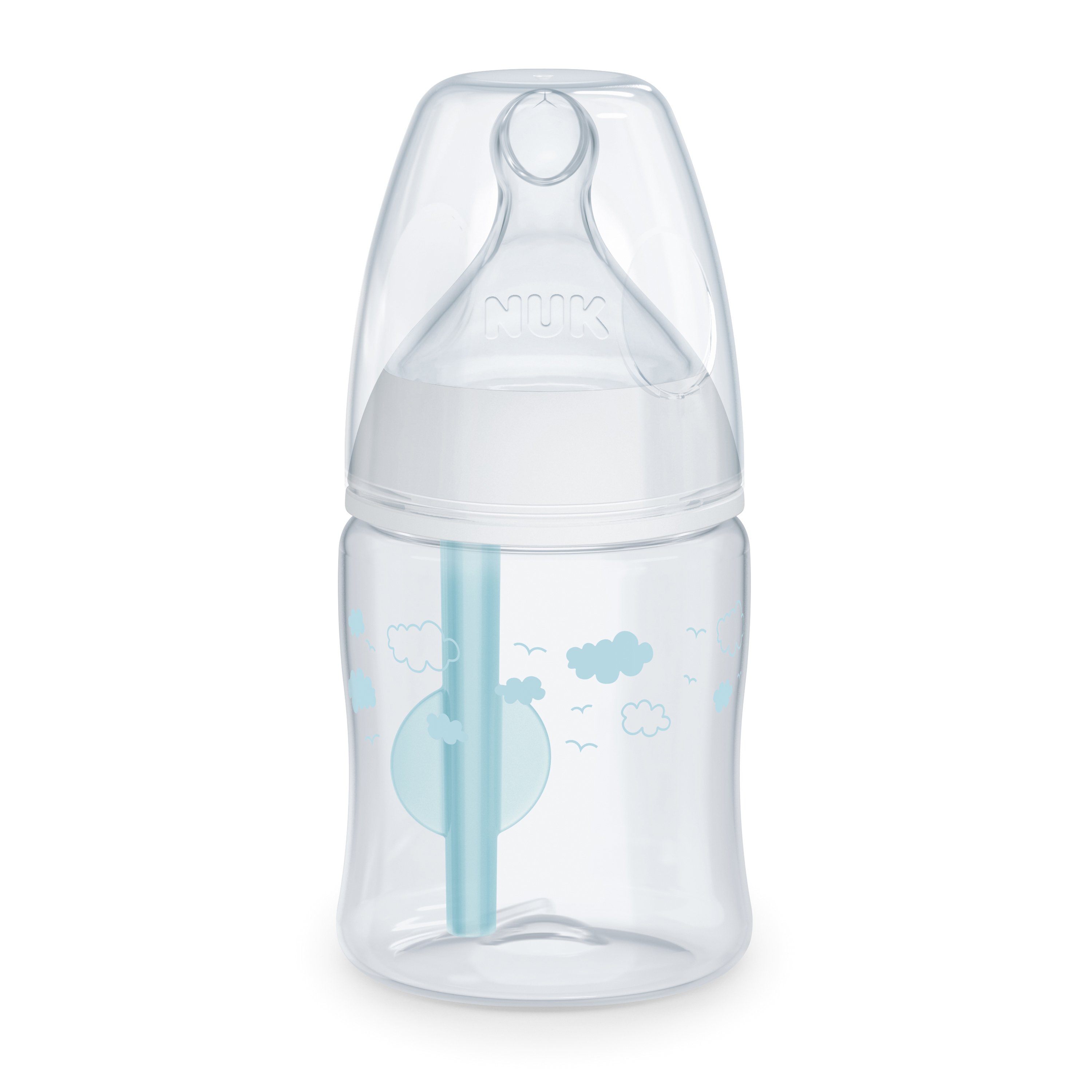 NUK BIBERON ANTI-COLIC avec Température Control 0-6 mois - 300ml