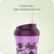 hard spout cup features a bite resistant flat rim image number 2