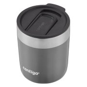 Black travel mug with lid image number 2
