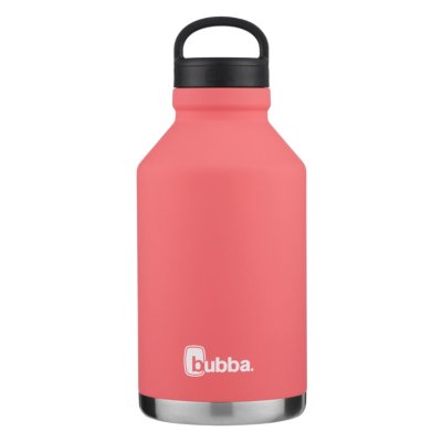 bubba Vacuum-Insulated Stainless Steel Rubberized Growler, 64 oz., Electric Berry