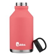 a stainless steal water bottle with twist cap image number 2