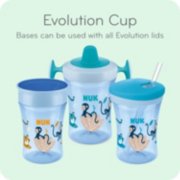 three evolution cups and bases can be used with all lids image number 6