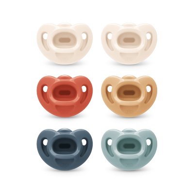 NUK® Comfy™ 100% Silicone Pacifier, 0-6 months