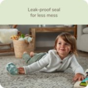 Child with Nuk sippy cup with leak-proof seal for less mess image number 5