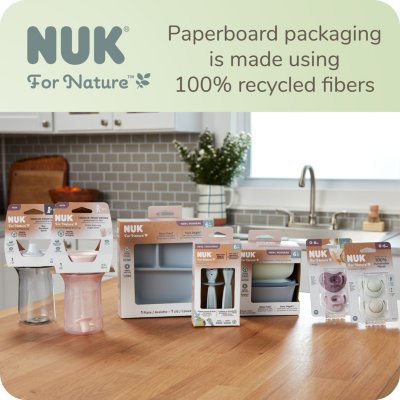 Nuk for Nature Girl Everlast Straw Cup