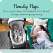 click in your swap on modular 2 in 1 stand to keep naptime going strong image number 5