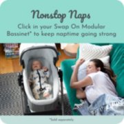 click in your swap on modular 2 in 1 stand to keep naptime going strong image number 5