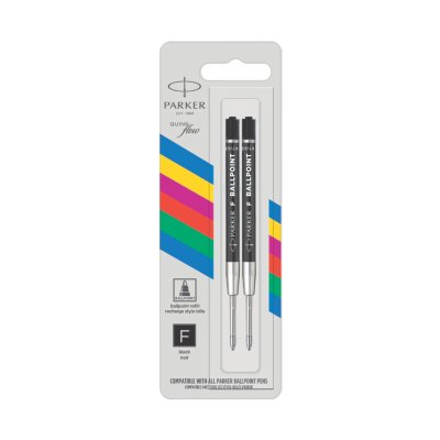 Parker Quinkflow Kugelschreiber-Tinte Basic Kugelschreiberminen 2er Pack